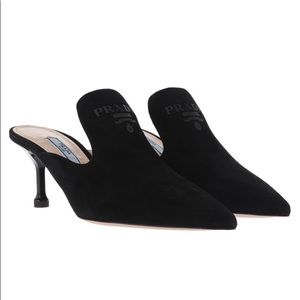 Prada Logo Mule - new in box